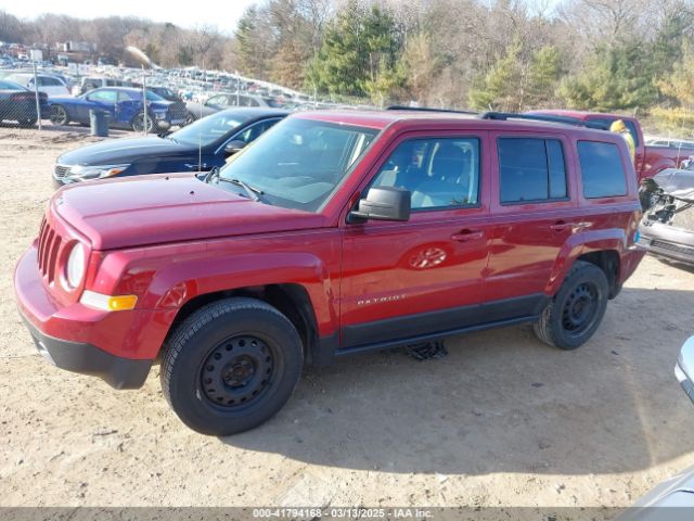 1C4NJPBB8HD164627 Jeep Patriot Sport Fwd