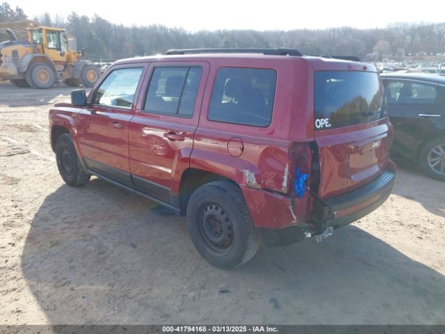 1C4NJPBB8HD164627 Jeep Patriot Sport Fwd