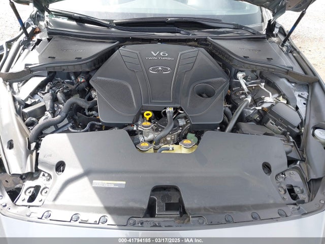 JN1FV7AP9LM630132 Infiniti Q50 Red Sport 400