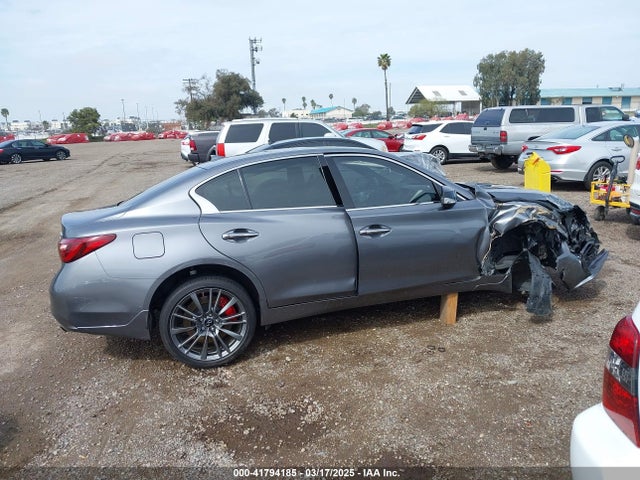 JN1FV7AP9LM630132 Infiniti Q50 Red Sport 400