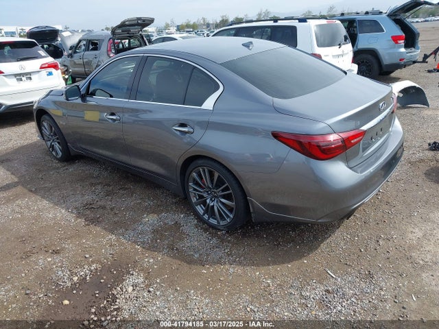 JN1FV7AP9LM630132 Infiniti Q50 Red Sport 400
