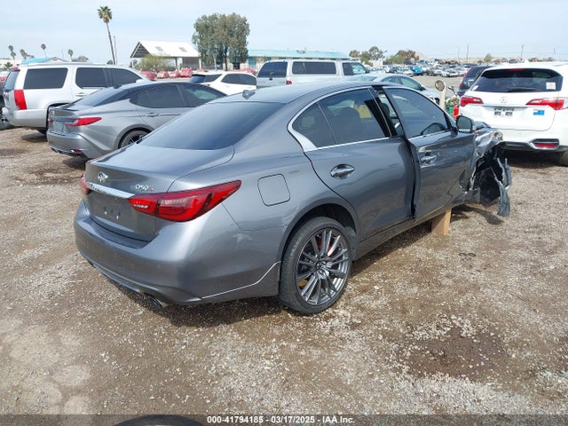JN1FV7AP9LM630132 Infiniti Q50 Red Sport 400