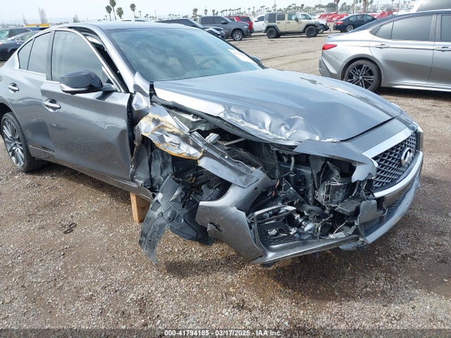 JN1FV7AP9LM630132 Infiniti Q50 Red Sport 400