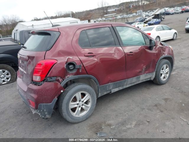 3GNCJNSB3HL170235 Chevrolet TRAX LS