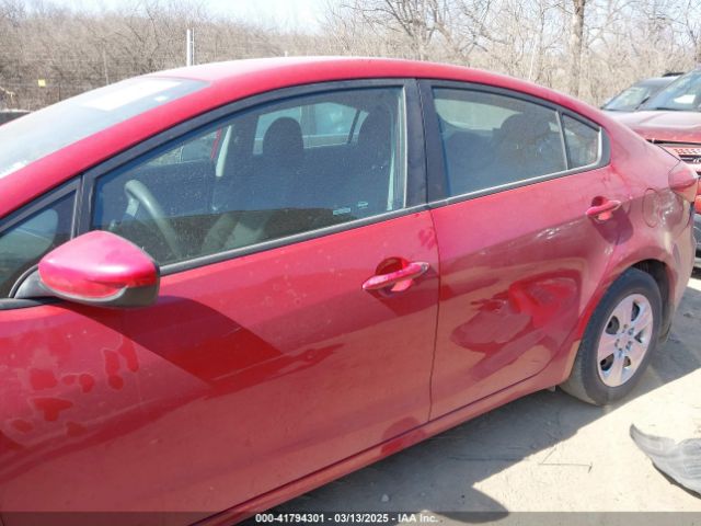 KNAFK4A68G5615582 KIA FORTE LX