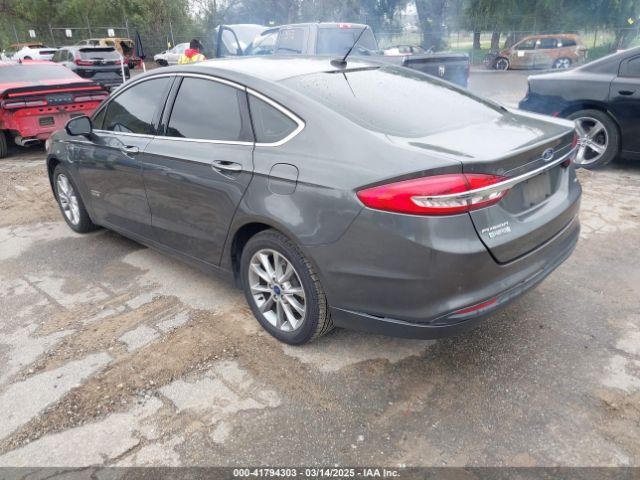 3FA6P0PUXHR379945 Ford Fusion Energi Se Luxury