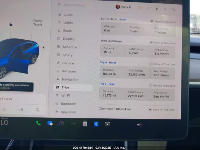 5YJYGDED6MF107711 Tesla Model Y Standard Range Rear-wheel Drive