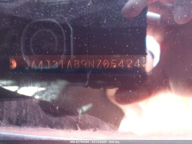JA4J3TA89NZ064245 Mitsubishi Outlander