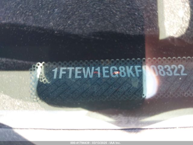 1FTEW1EG8KFC08322 Ford F-150 Limited