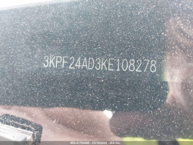 3KPF24AD3KE108278 KIA Forte Lxs