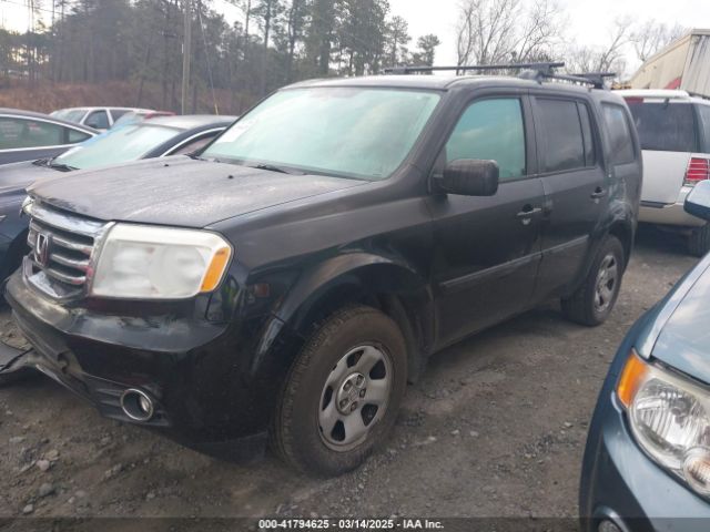 5FNYF4H22FB004432 Honda PILOT LX