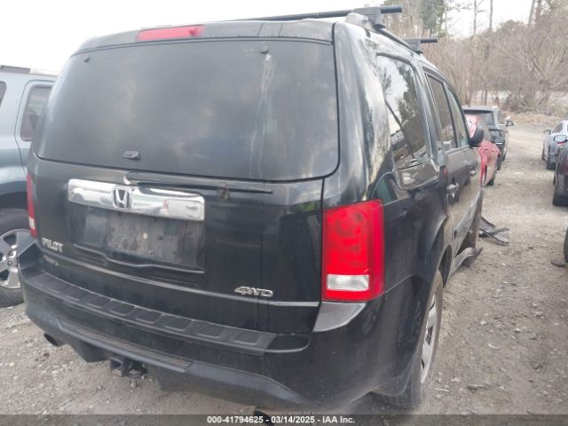 5FNYF4H22FB004432 Honda PILOT LX