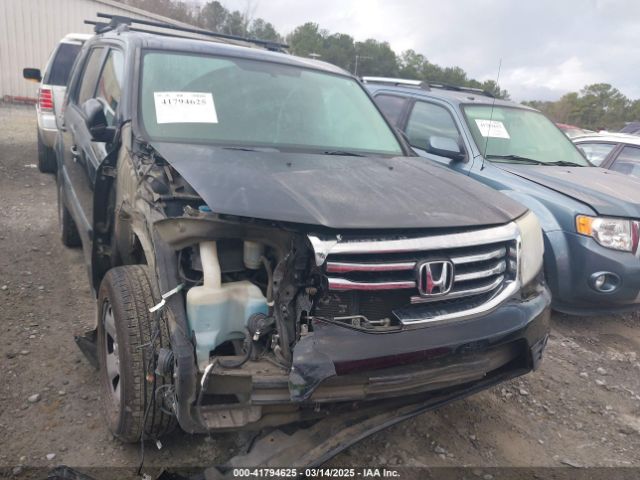 5FNYF4H22FB004432 Honda PILOT LX