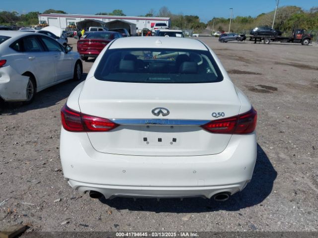 JN1EV7AP5JM351186 Infiniti Q50 3.0t Luxe