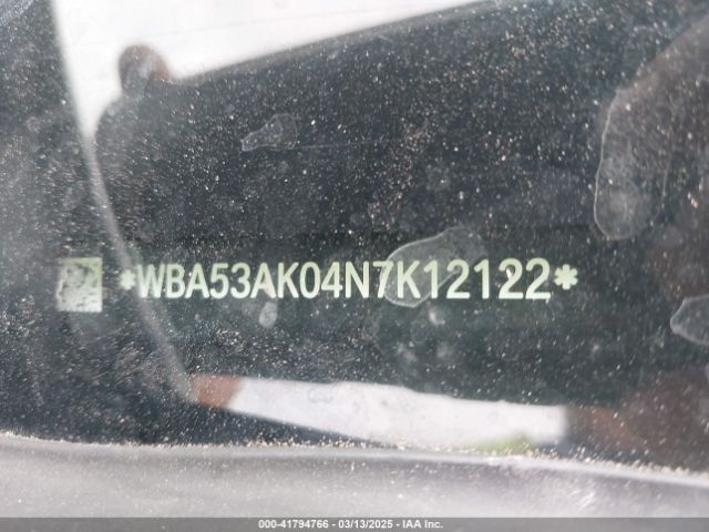 WBA53AK04N7K12122 BMW 228 Gran Coupe I Sdrive