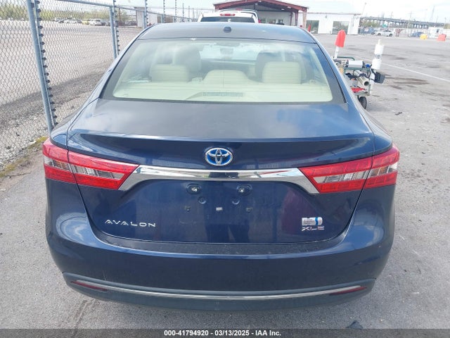 4T1BD1EB6JU059993 Toyota Avalon Hybrid Limited/xle/xle Premium