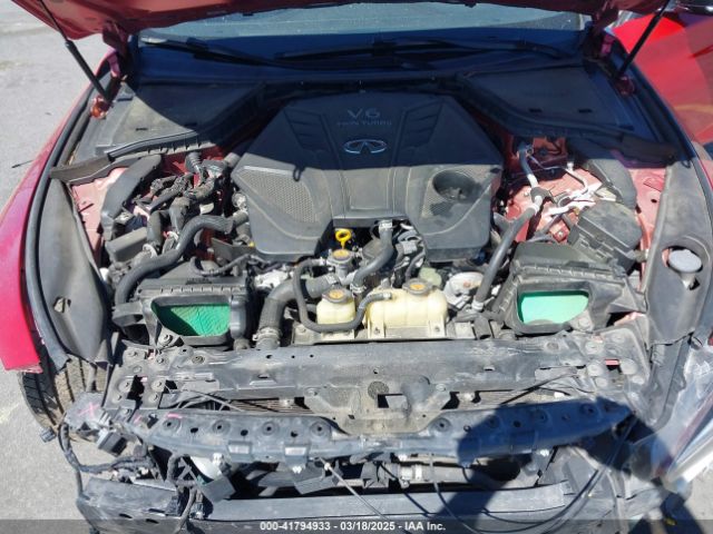 JN1FV7AP8KM760885 Infiniti Q50 3.0t Red Sport 400