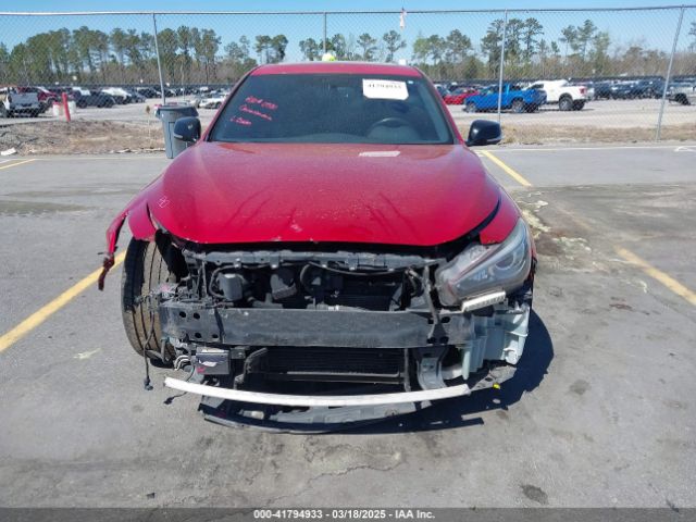 JN1FV7AP8KM760885 Infiniti Q50 3.0t Red Sport 400