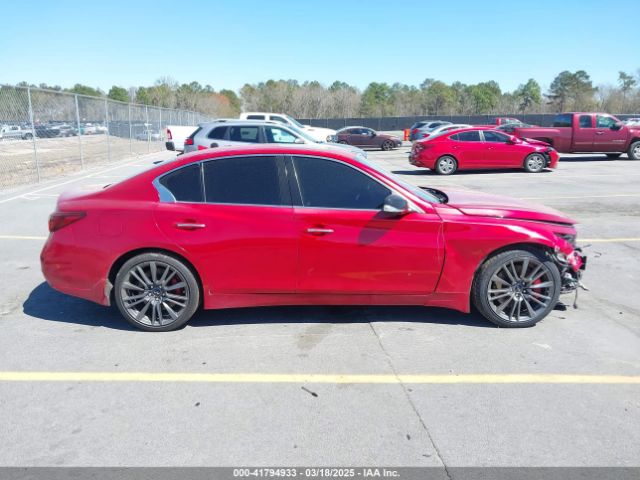 JN1FV7AP8KM760885 Infiniti Q50 3.0t Red Sport 400