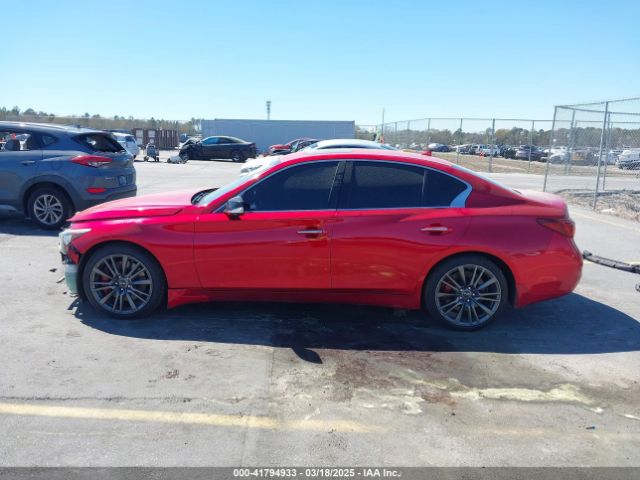 JN1FV7AP8KM760885 Infiniti Q50 3.0t Red Sport 400