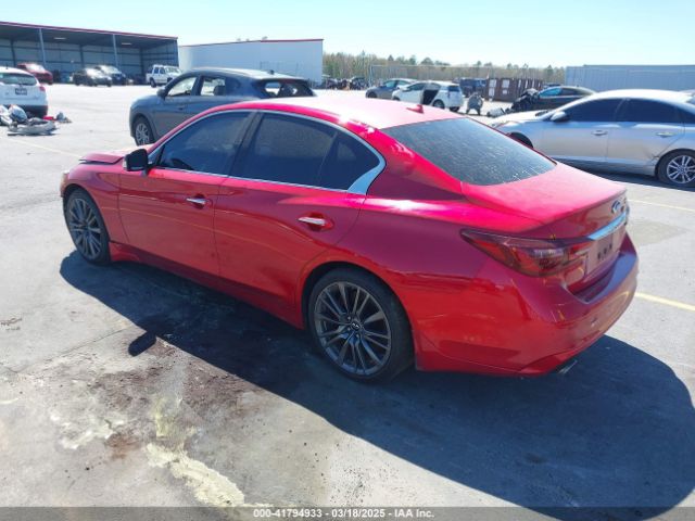 JN1FV7AP8KM760885 Infiniti Q50 3.0t Red Sport 400