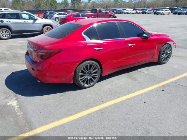 JN1FV7AP8KM760885 Infiniti Q50 3.0t Red Sport 400