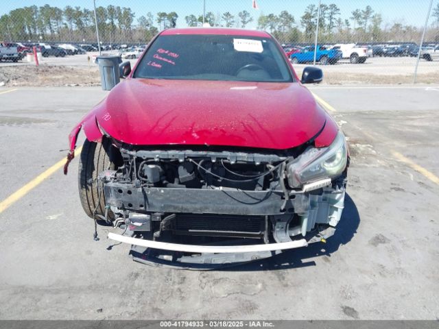 JN1FV7AP8KM760885 Infiniti Q50 3.0t Red Sport 400