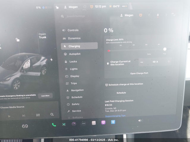 5YJYGDEEXMF063351 Tesla 2021