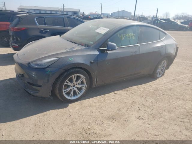 2021 TESLA MODEL Y 5YJYGDEEXMF063351 Photo 1