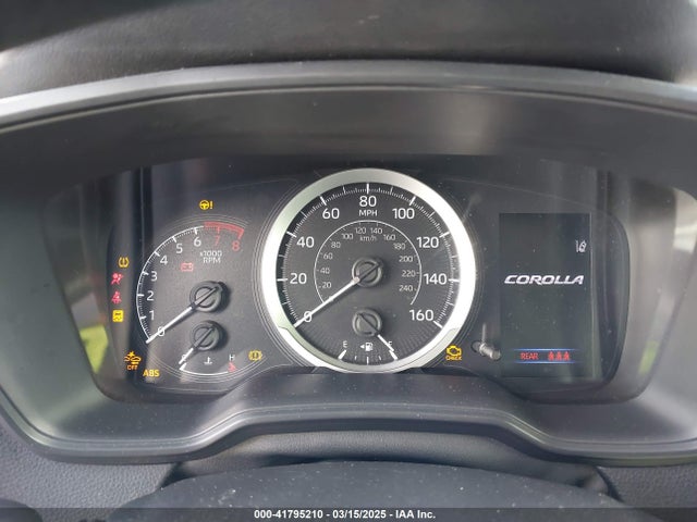 JTDEPRAE1LJ112725 Toyota COROLLA LE