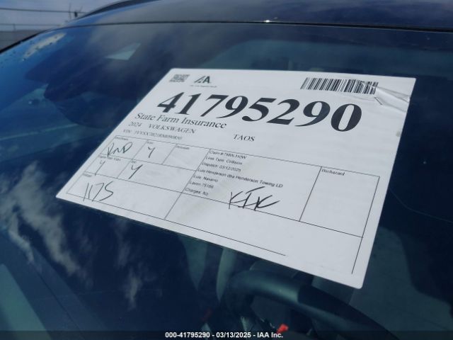 3VVSX7B21RM090850 Volkswagen Taos 1.5t Se