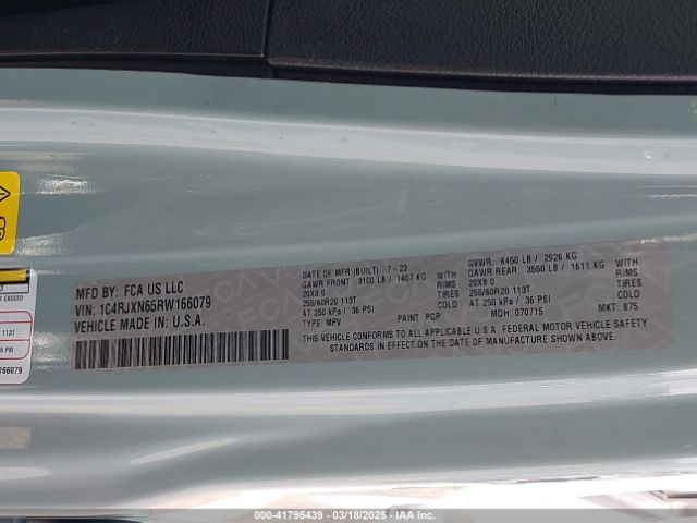 1C4RJXN65RW166079 Jeep Wrangler 4xe Sport S 4xe