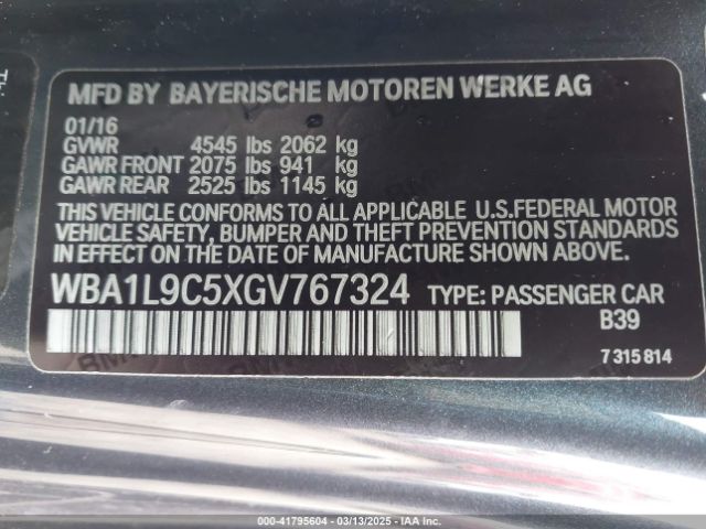 WBA1L9C5XGV767324 BMW 228i Xdrive