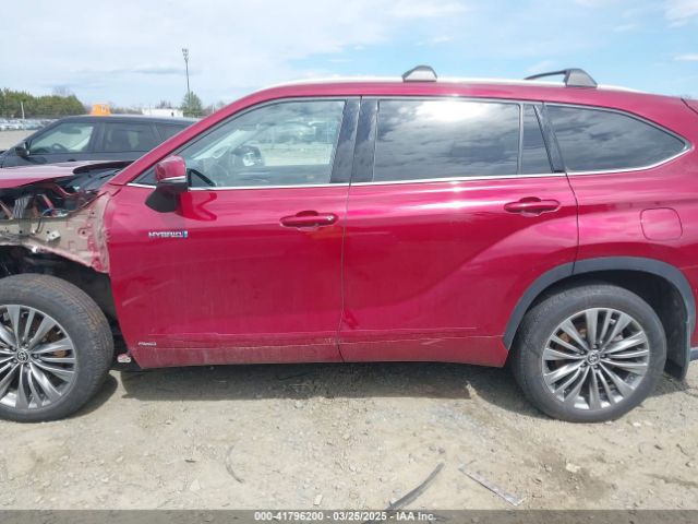 5TDEBRCH3LS003336 Toyota Highlander Hybrid Platinum