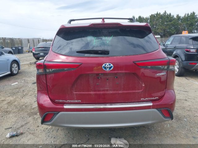 5TDEBRCH3LS003336 Toyota Highlander Hybrid Platinum