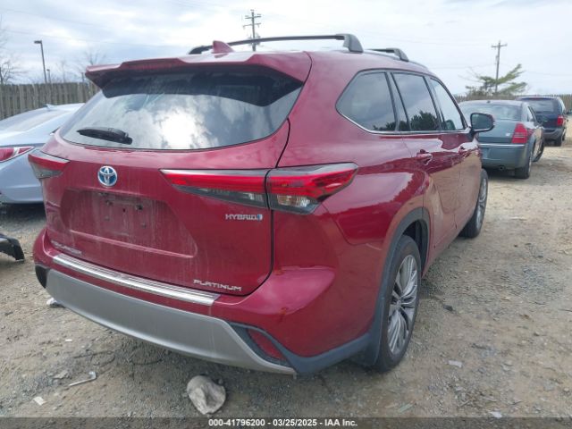 5TDEBRCH3LS003336 Toyota Highlander Hybrid Platinum