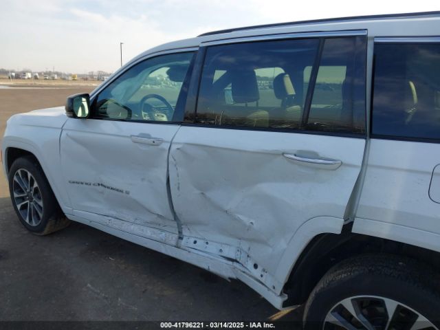 1C4RJKDG7P8782123 Jeep Grand Cherokee L Overland 4x4