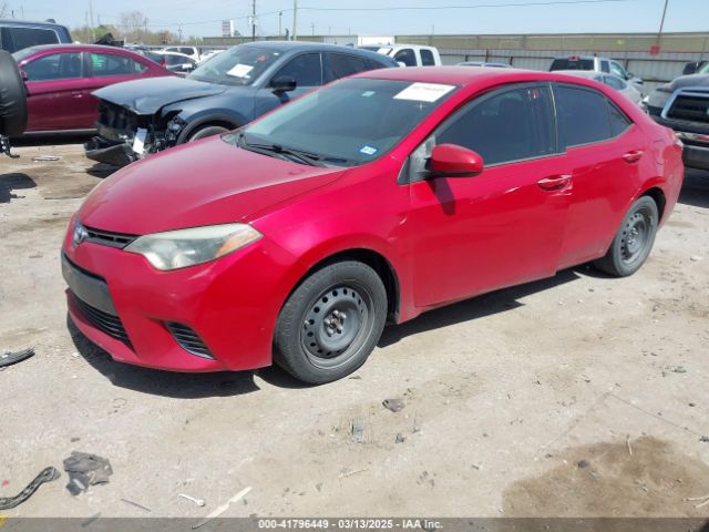 2T1BURHE7GC601567 Toyota COROLLA LE