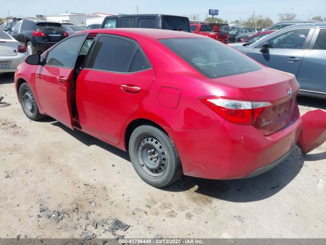 2T1BURHE7GC601567 Toyota COROLLA LE