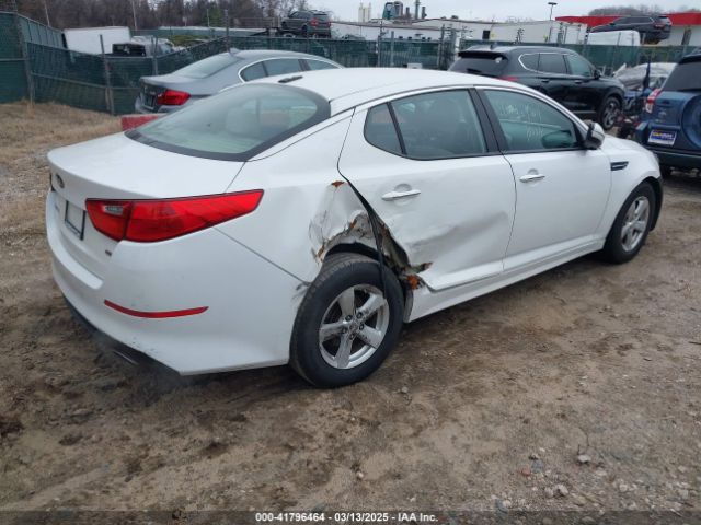KNAGM4A71F5552363 KIA Optima Lx