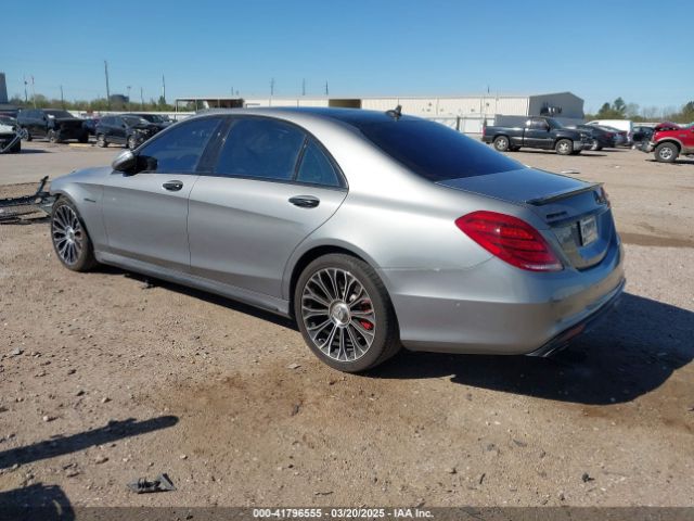 2015 MERCEDES-BENZ S 63 AMG WDDUG7JB3FA127078 Photo 2