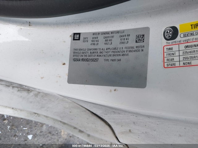 2016 CADILLAC ATS 1G6AA1RX8G0156257 Photo 8