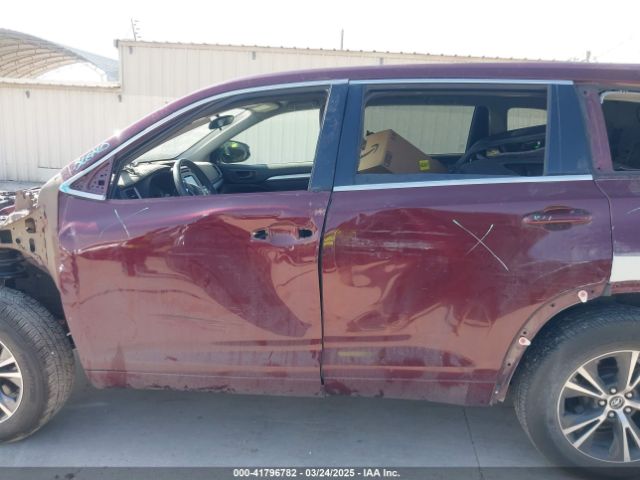 5TDBGRFH8HS035433 Toyota Highlander Hybrid Le
