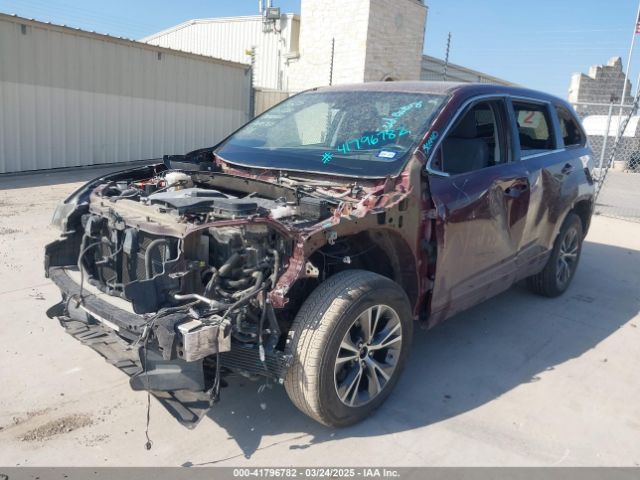 5TDBGRFH8HS035433 Toyota Highlander Hybrid Le