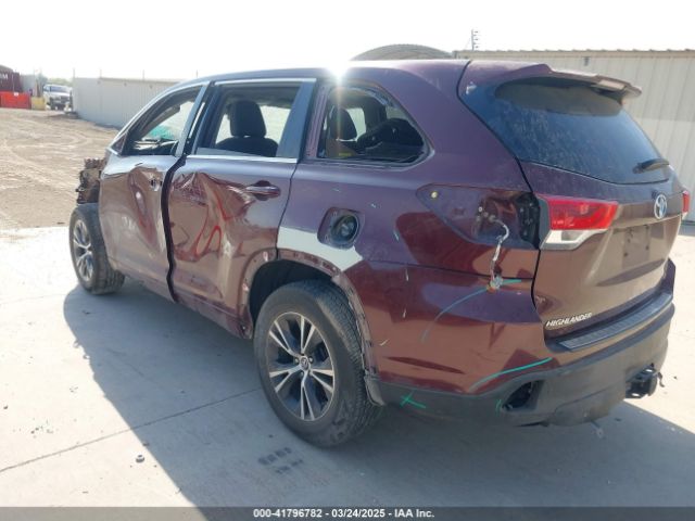 5TDBGRFH8HS035433 Toyota Highlander Hybrid Le