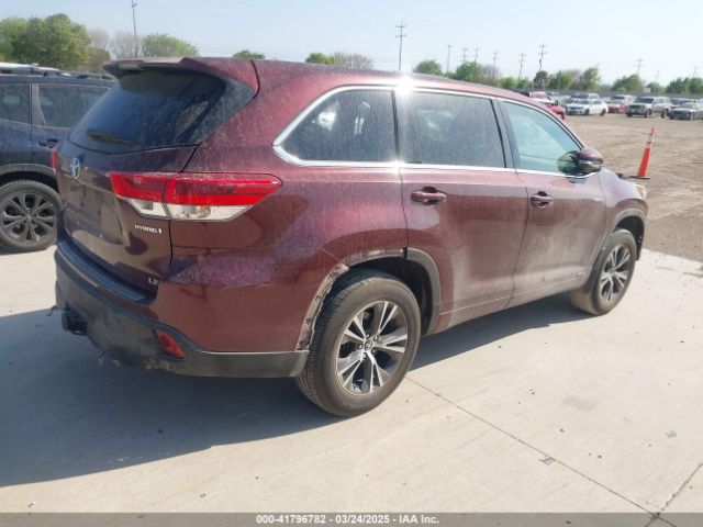 5TDBGRFH8HS035433 Toyota Highlander Hybrid Le