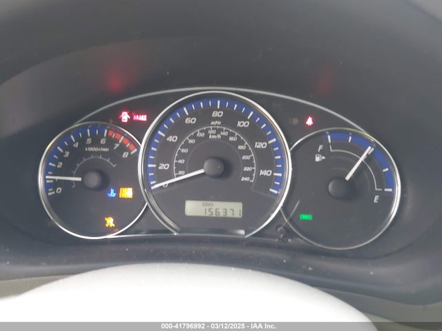 41796992 :رقم المزاد ، JF2SH6AC9AG738385 vin ، 2010 Subaru Forester 2.5x مزاد بيع
