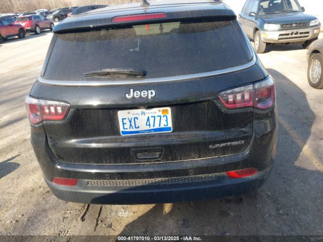3C4NJCCBXJT140580 Jeep Compass Limited Fwd