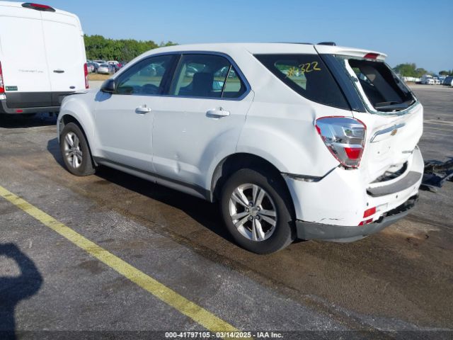 2GNALBEK1G1126438 Chevrolet EQUINOX LS