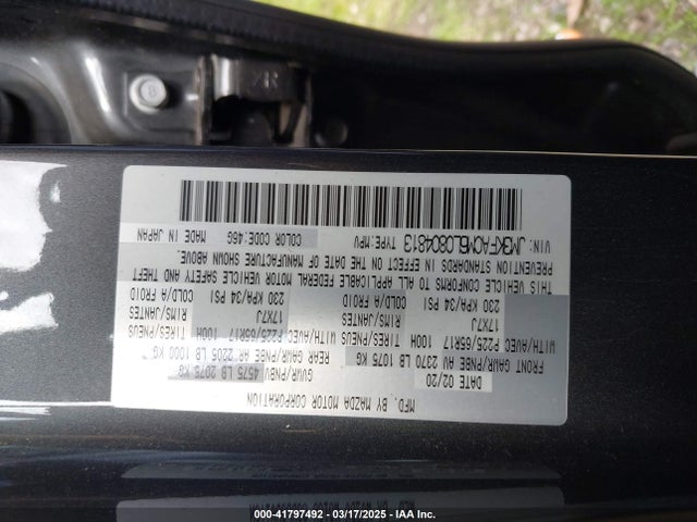 Mazda Cx-5 Touring 2020 JM3KFACM6L0804813 Image 9